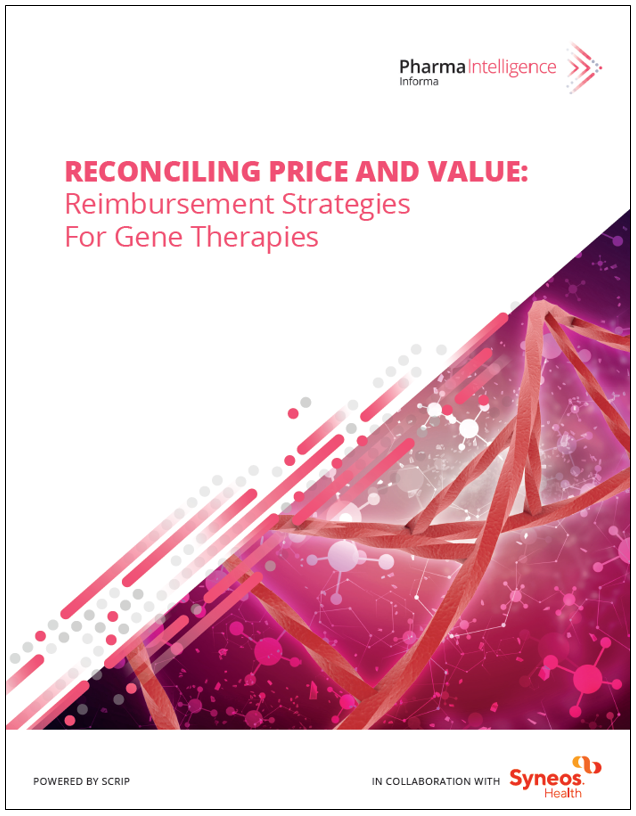 Reconciling Price And Value Reimbursement Strategies for Gene Therapies